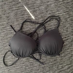 Strappy push up bikini top
